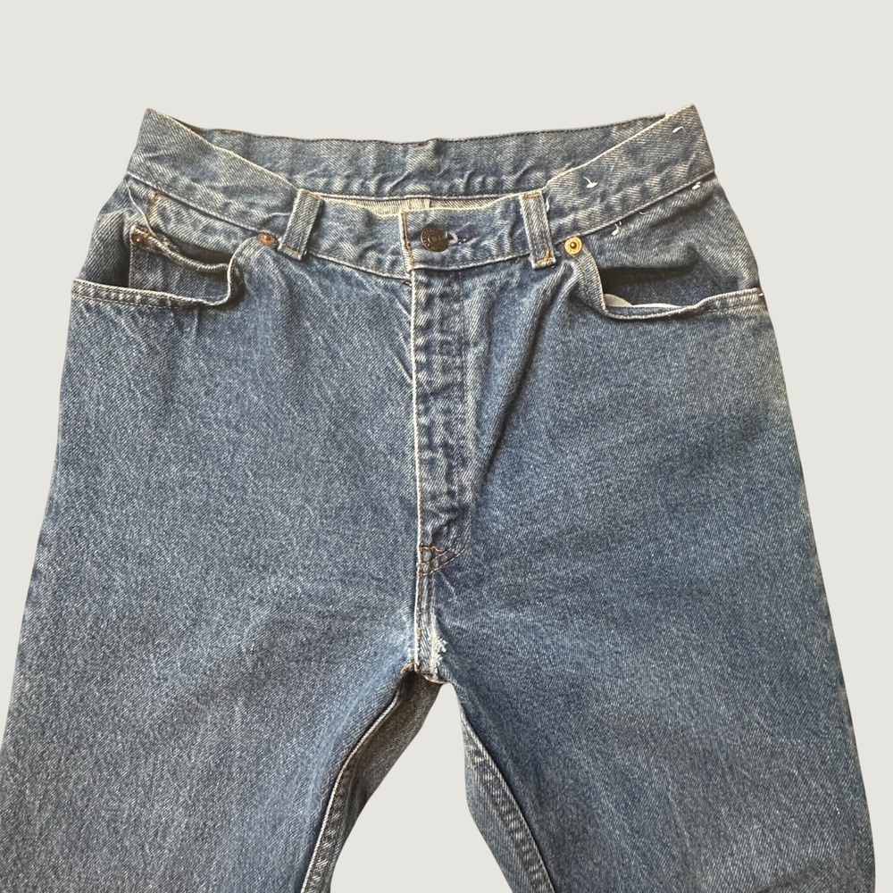 Vintage Levi's Jeans Women 27 High Rise Straight Leg Blue Medium Wash Denim GOOD